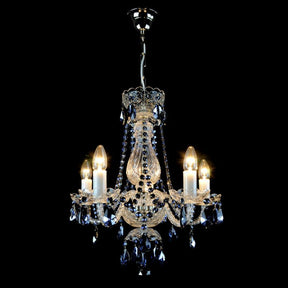 Classical De Luxe 5 Light Crystal Glass Chandelier