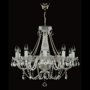 Classical Felicity 10 Light Crystal Glass Chandelier