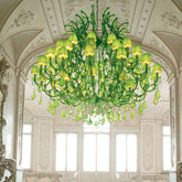 Classical Maria Theresa 15-49 Light Crystal Glass Chandelier