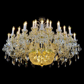 Classical Reign 49 Light Crystal Chandelier