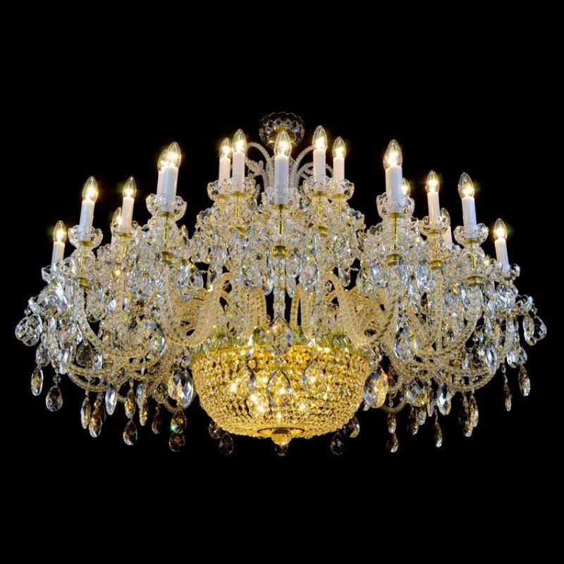 Classical Reign 49 Light Crystal Chandelier