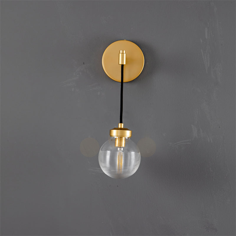 Popular Pearl Glass Ball Wall Sconce