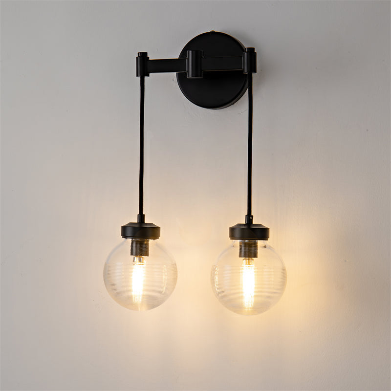Popular Pearl Glass Ball Wall Sconce - product detail 3