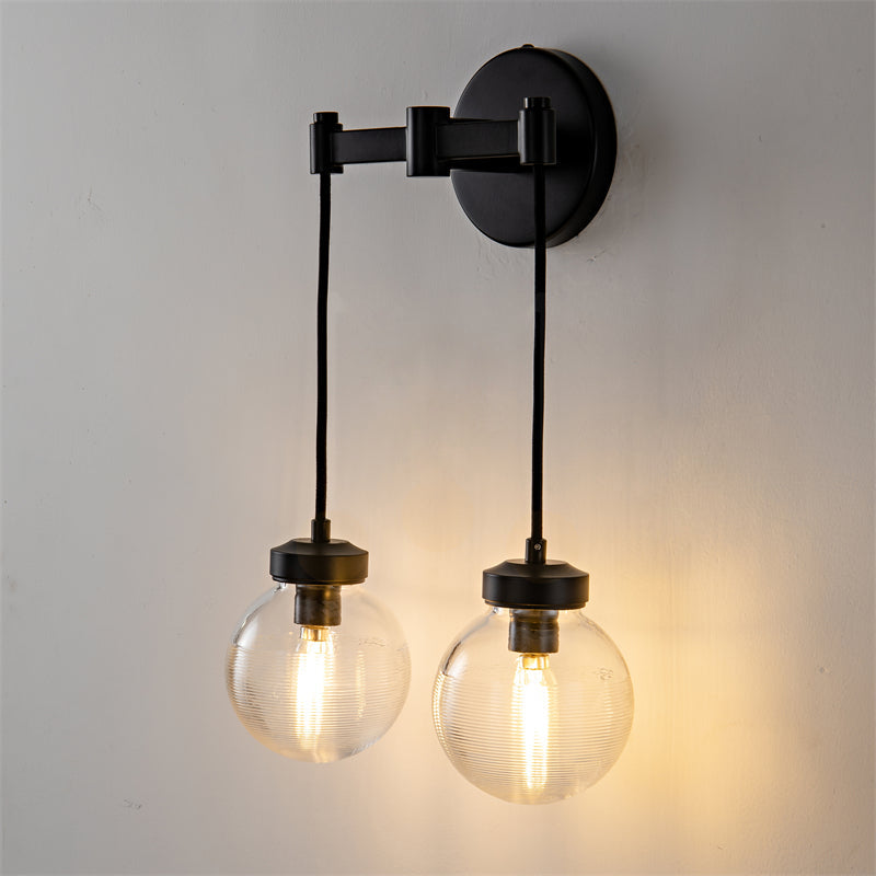 Popular Pearl Glass Ball Wall Sconce