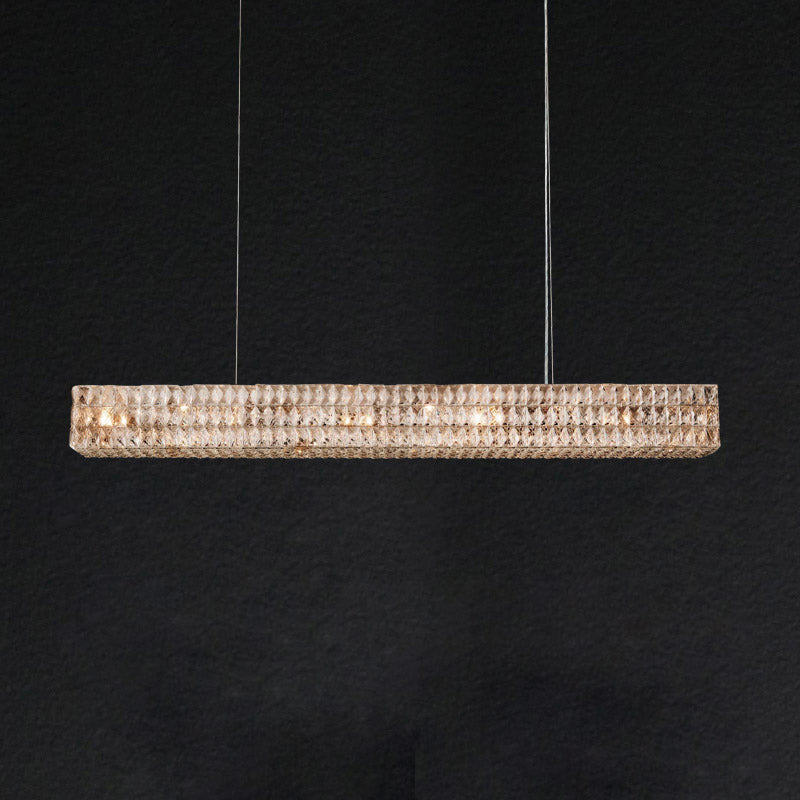 Crystal Binbas Square Chandelier Pendant