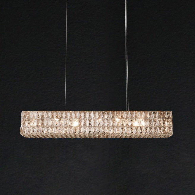 Crystal Binbas Square Chandelier Pendant