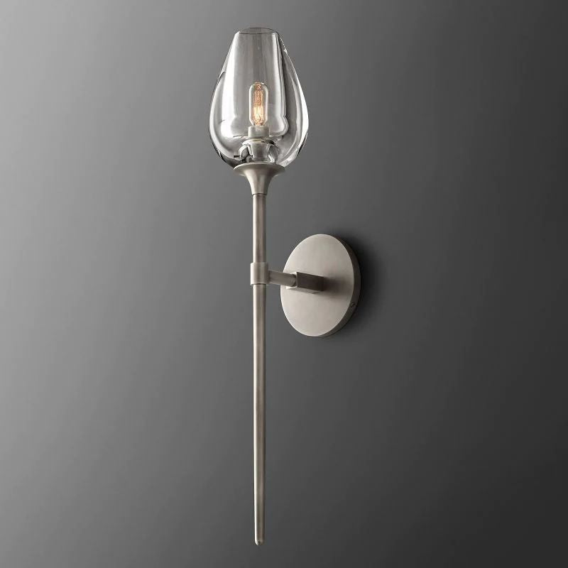 Crystal Tulip Grand Wall Sconce