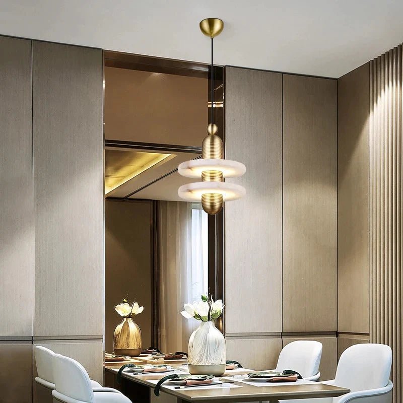 Csilla Alabaster Pendant Light - product detail 10