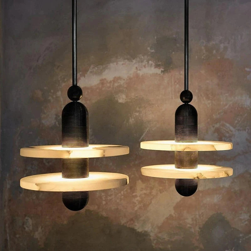 Csilla Alabaster Pendant Light - product detail 11