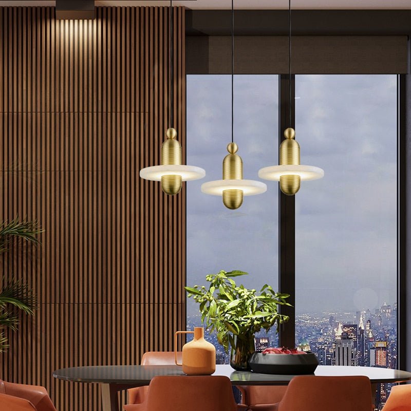 Csilla Alabaster Pendant Light - product detail 8