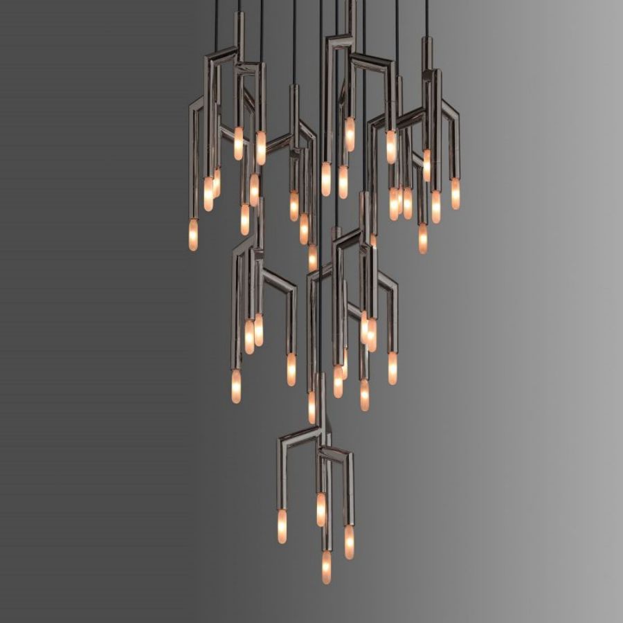 Flora 10 Light Cirular Chandelier - product detail 3