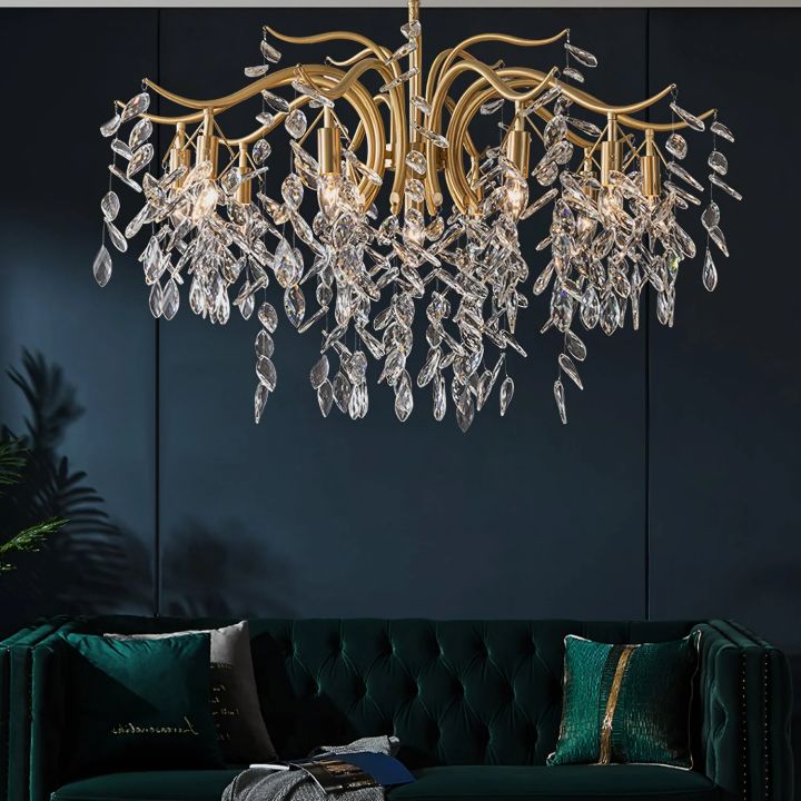 Dorale Modern Crystal Chandelier