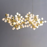 Modern Gold Grape Linear Pendant Light for Dining Room - LuminexHome