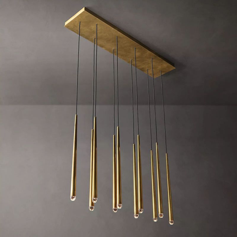 Felicia Modern Linear Chandelier 48" - product detail 2
