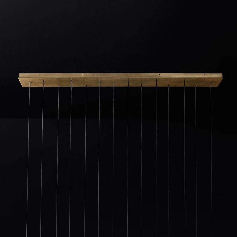 Felicia Tubular Linear Chandlier 72" - product detail 6