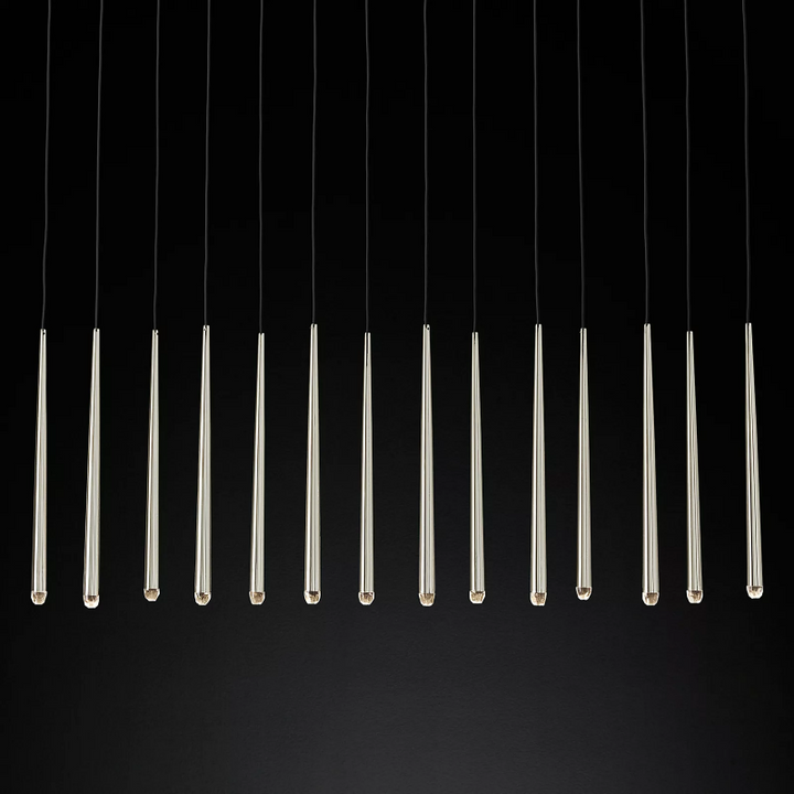 Felicia Tubular Linear Chandlier 72" - product detail 5