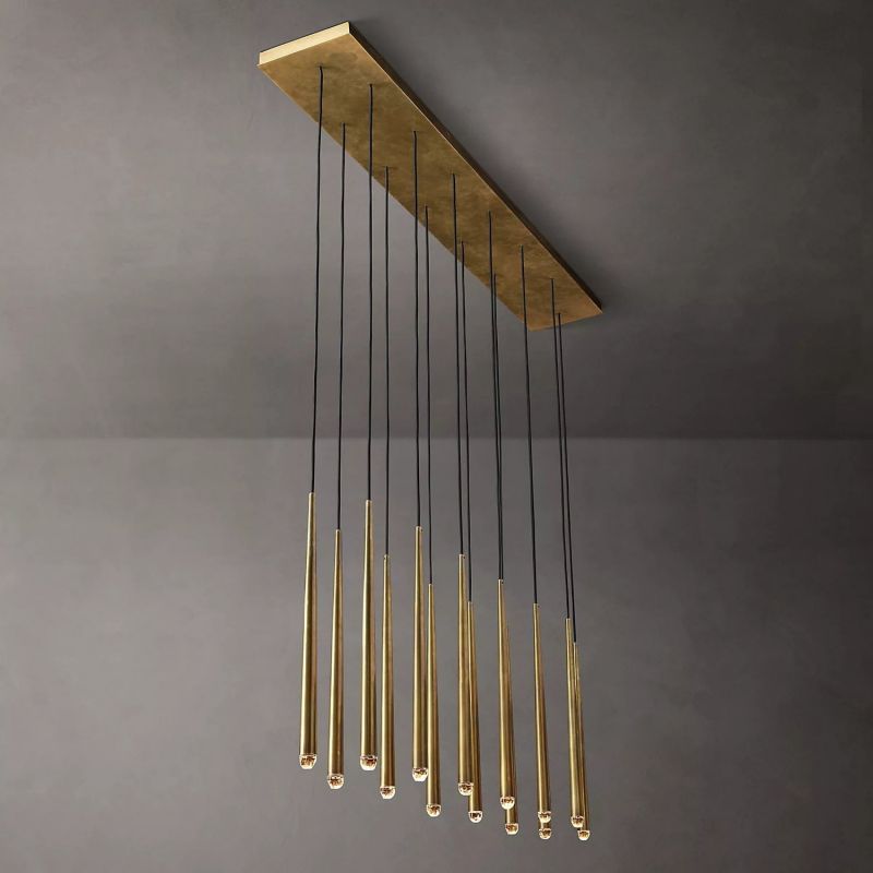 Felicia Tubular Linear Chandlier 72" - product detail 2