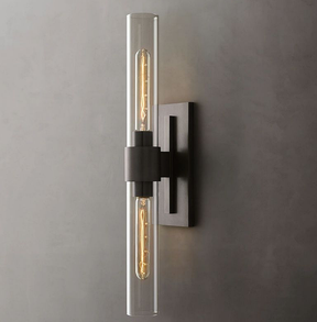 Felix Blown Glass Linear Sconce