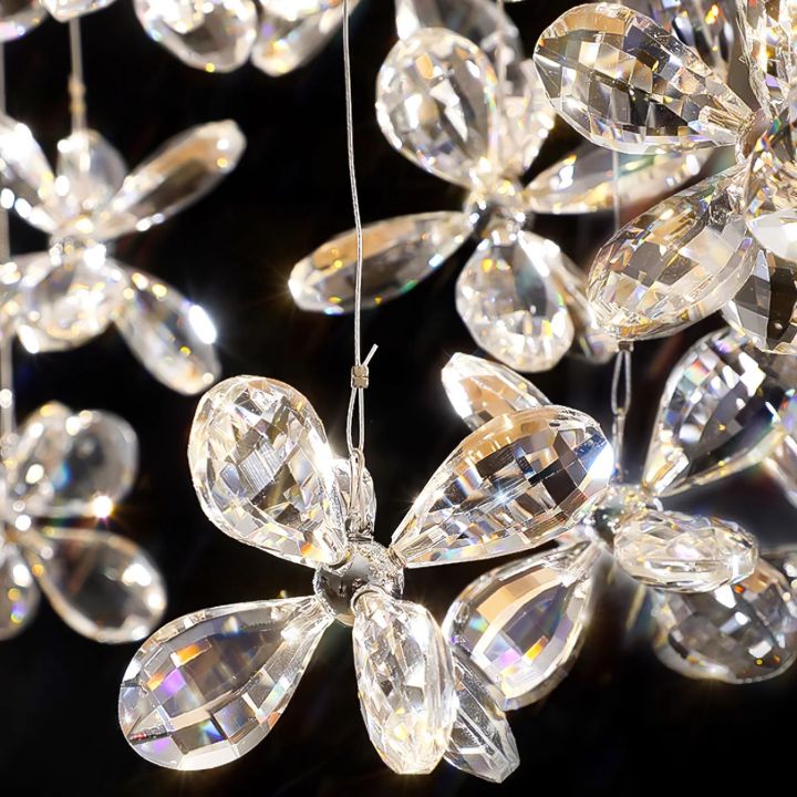 Floating Butterfly Crystal Chandelier