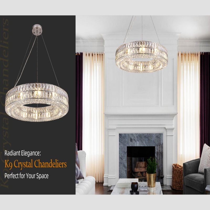 Gadsden Crystal Series Chandelier - product detail 4