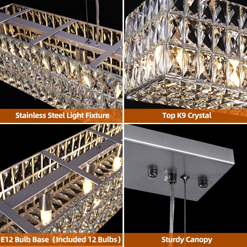 Gadsden Crystal Series Chandelier - product detail 14