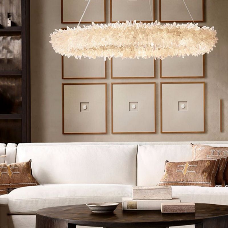 Gina Crystal Halo Chandelier - product detail 7