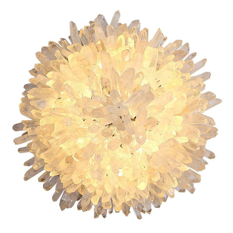Gina Crystal Sunflower Wall Sconce - product detail 5