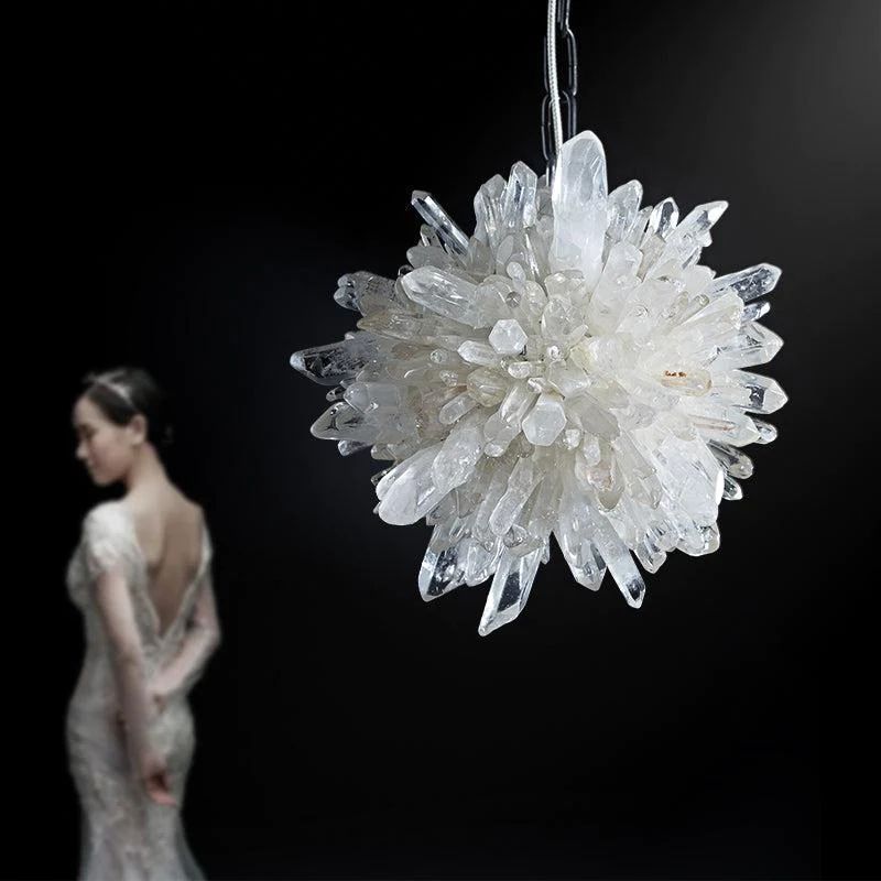 Gina Rock Crystal Creative Pendant - product detail 2
