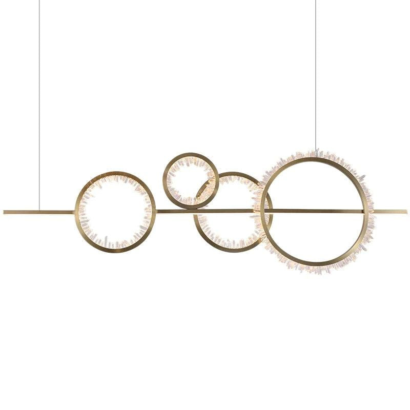 Gina Rock Crystal Gear Chandelier - product detail 4