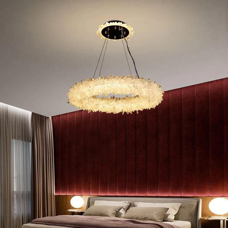 Gina Rock Crystal Modern Chandelier - product detail 7