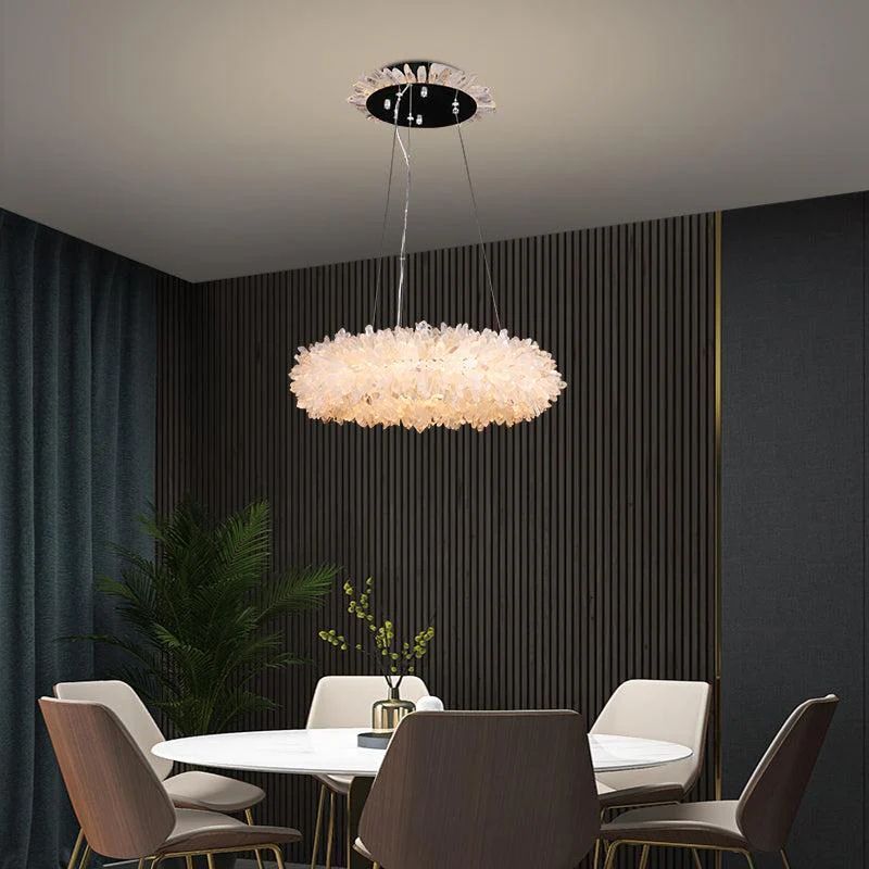 Gina Rock Crystal Modern Chandelier - product detail 6