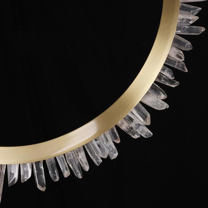Gina Rock Crystal Ring Chandelier - product detail 7