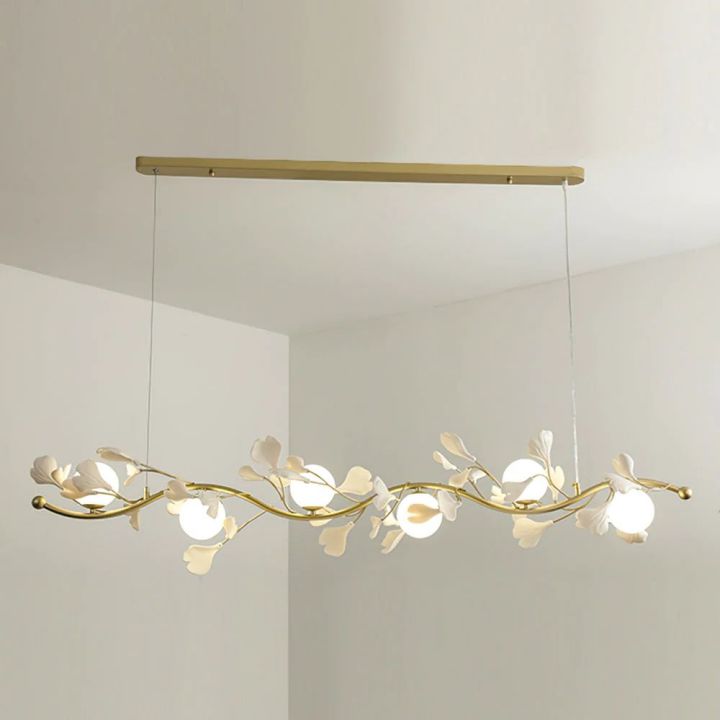 Gingko Glass Chandelier