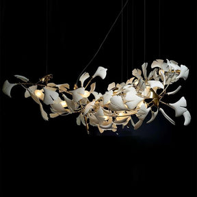 Ceramic Gingko Luxury Chandelier Style G