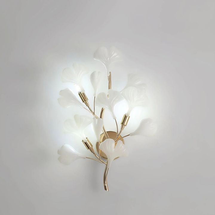 Ceramic Gingko Wall Lamp - product detail 10