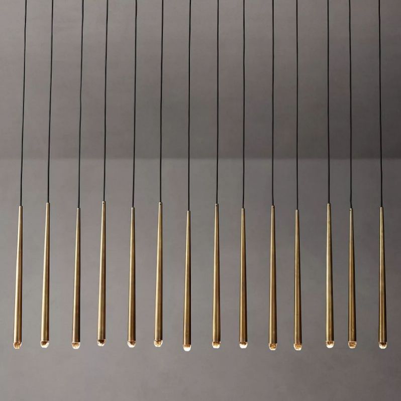 Lucas Modern Linear Chandelier 72"