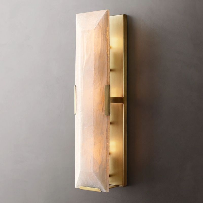 Huxley Calcite Linear Sconce