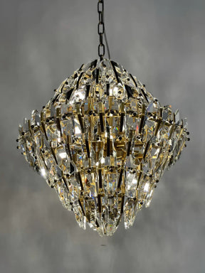 Sol Odeon Empire Crystal Tiered Chandelier