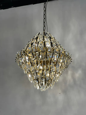 Sol Odeon Empire Crystal Tiered Chandelier