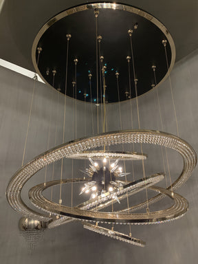 Aleron Crystal Ring Sputnik Chandelier