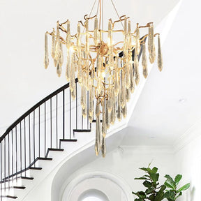 Icicle Crystal Luxury Chandelier