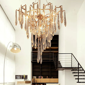 Icicle Crystal Luxury Chandelier