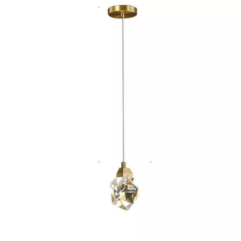 Irene Faceted Crystal Prisms Pendant - product detail 4