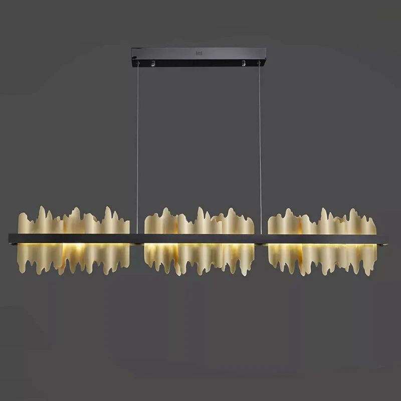 Elvira Modern Sculpture Linear Chandelier - product detail 13