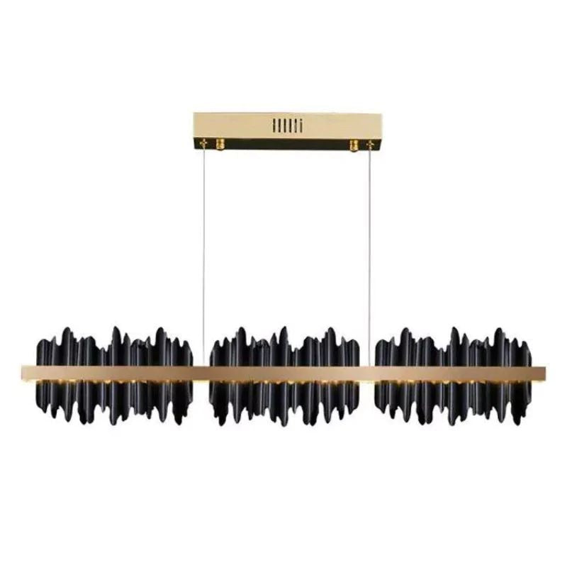 Elvira Modern Sculpture Linear Chandelier - product detail 12
