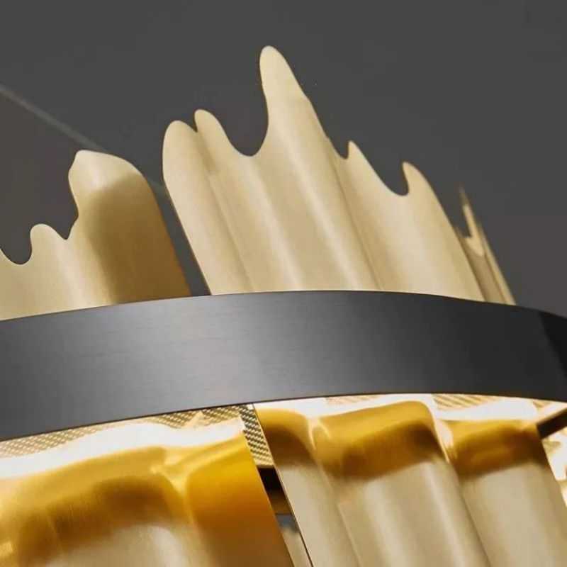 Elvira Modern Sculpture Round Chandelier - product detail 11
