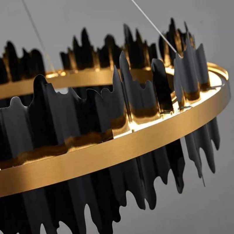 Elvira Modern Sculpture Round Chandelier - product detail 9