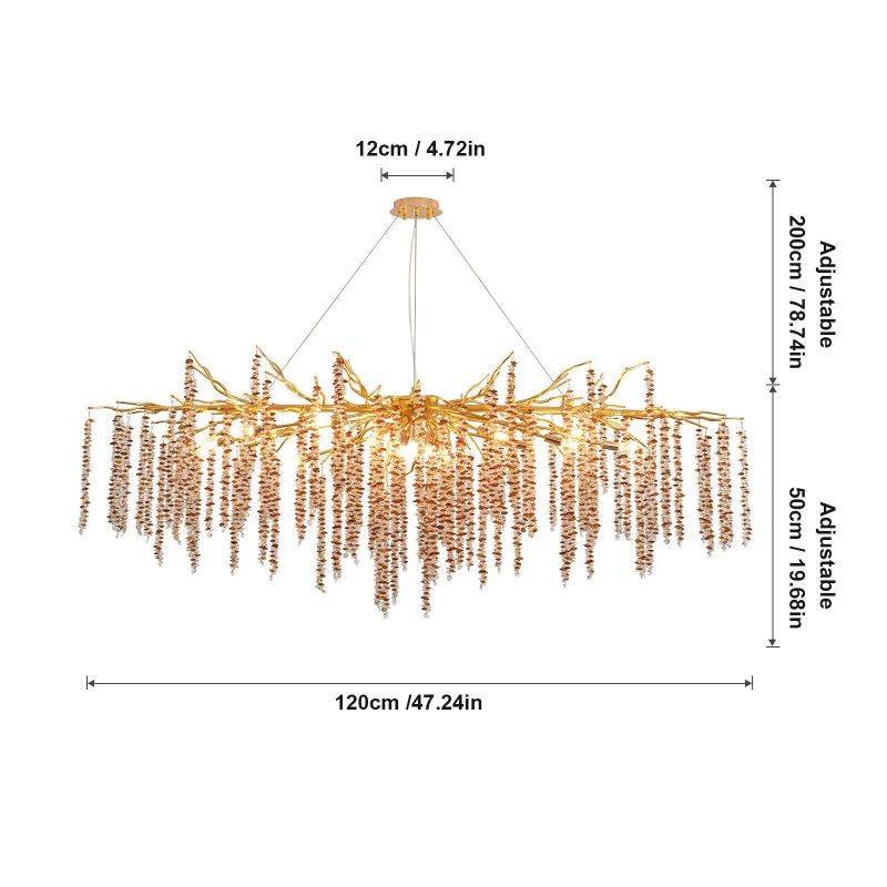 Eileen Dining Room Branch Chandelier - product detail 6
