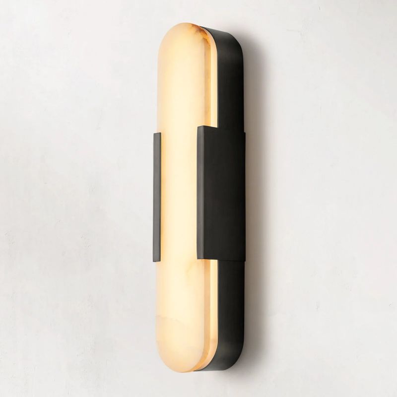 Kelley Alabaster Sconce,Modern Indoor Decor Wall Lamp Fixtures - product detail 2