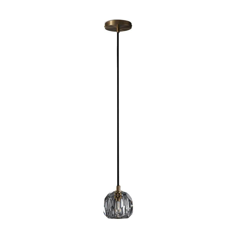 Cristal Glass Cord Pendant